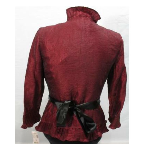 NWOT 🎉 Dress Barn Collections Ruffled Jacket - Picture 15 of 15